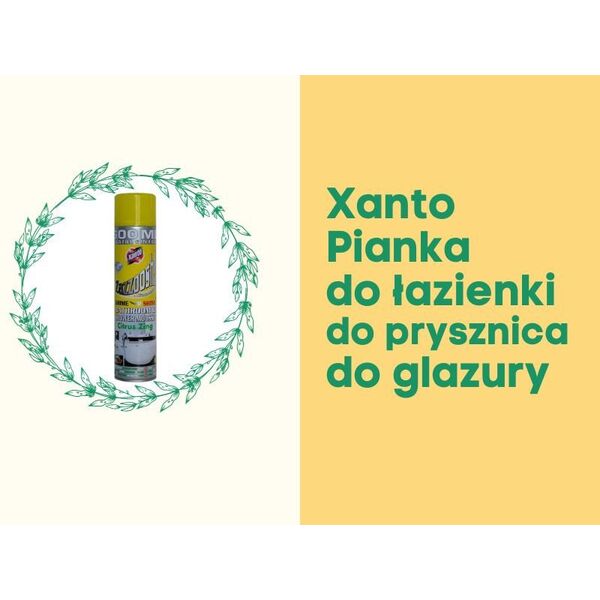 XANTO Pianka 500ml ŁAZIENKA CYTRUS