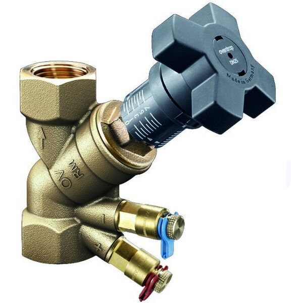 Hydrocontrol MTR, PN25, βαλβίδα εξισορρόπησης με ενσωματωμένο διάφραγμα μέτρησης, DN 20, 3/4GW