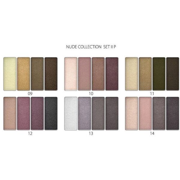 REVERS Zestaw Cienie do powiek Gallant Nude Set II P 1 op. - 12 szt.