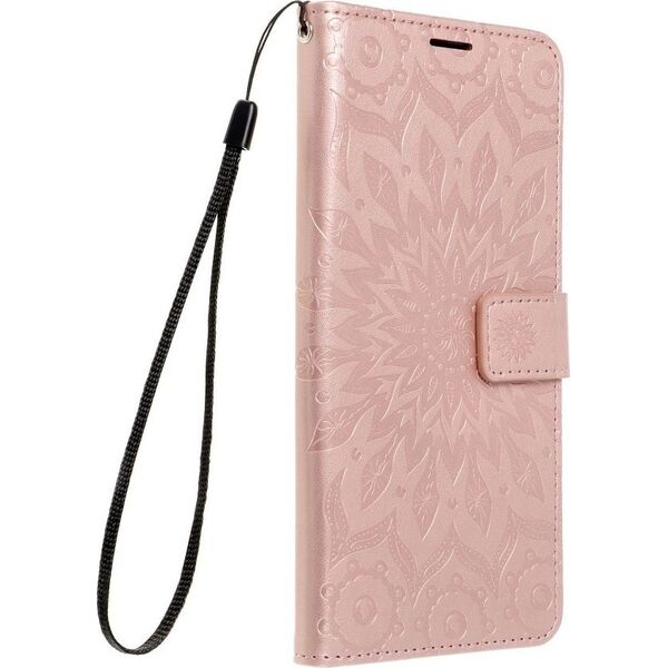 ForCell Kabura Forcell MEZZO Book do IPHONE 12 Mini mandala złoty róż