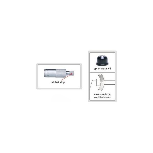 Insize Cyfrowy mikrometr zewnętrzny IP50 25-50 mm (3101-50A)