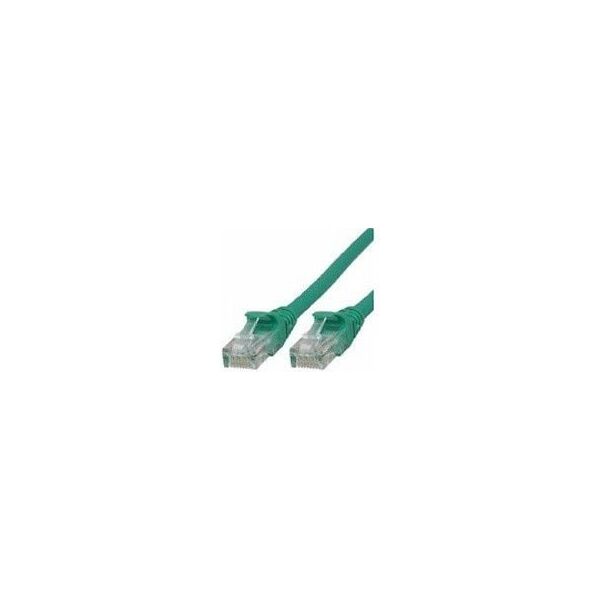 MicroConnect RJ-45/RJ-45 kat.6 10m Zielony (UTP610GBOOTED)