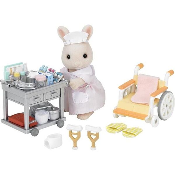 Figurka Epoch Sylvanian SF Zestaw pielęgniarski (5094)