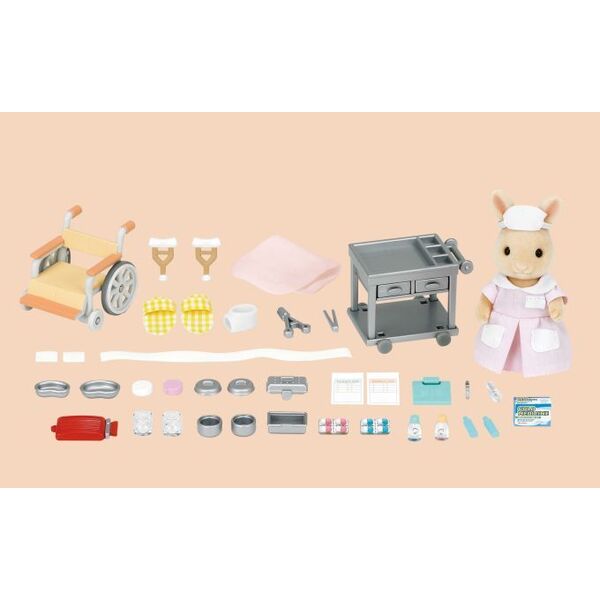 Figurka Epoch Sylvanian SF Zestaw pielęgniarski (5094)