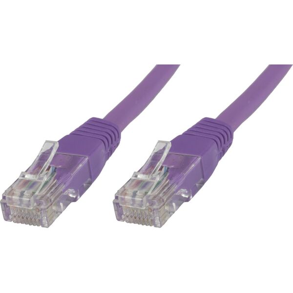 MicroConnect Patchcord U/UTP CAT6 15m Fioletowy LSZH (UTP615P)