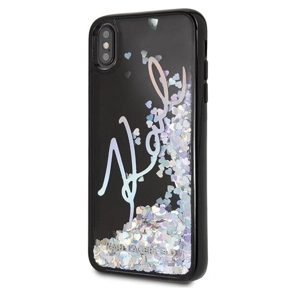 Karl Lagerfeld Etui KLHCI65KSIGMU iPhone XS Max czarne