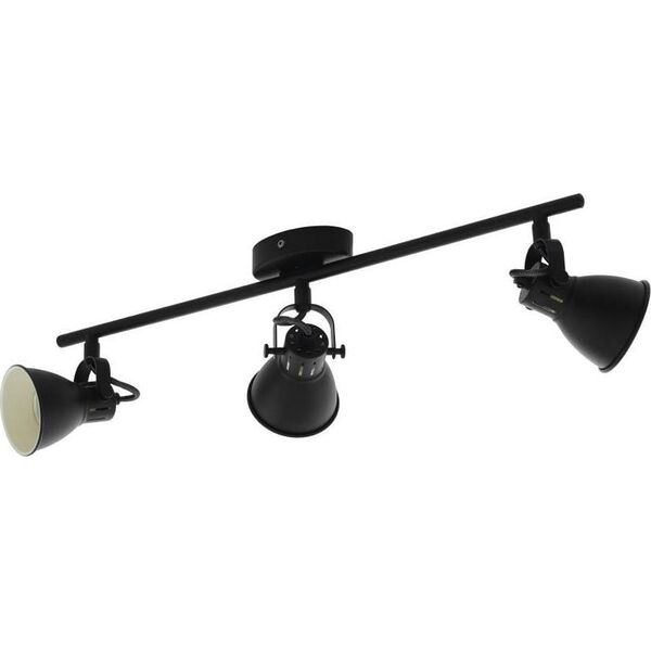 Lampa sufitowa EGLO Spot sufitowy czarny Eglo SERAS 2 98399