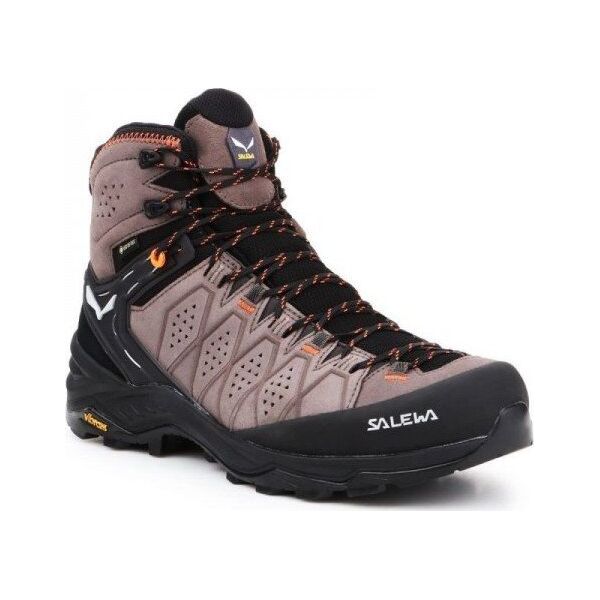 Buty trekkingowe męskie Salewa Alp Trainer 2 Mid GTX brązowe r. 40 1/2