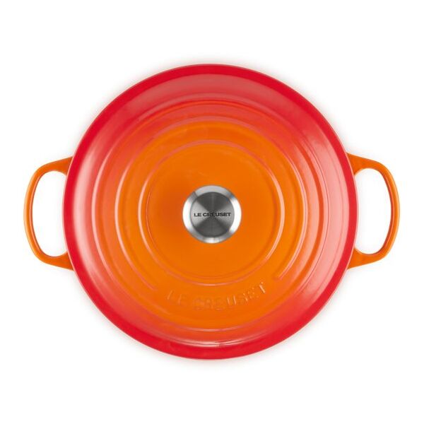 le creuset Le Creuset Signature Κατσαρόλα στρογγυλή 28 εκ. ηφαιστειακή 13332730 24147261001