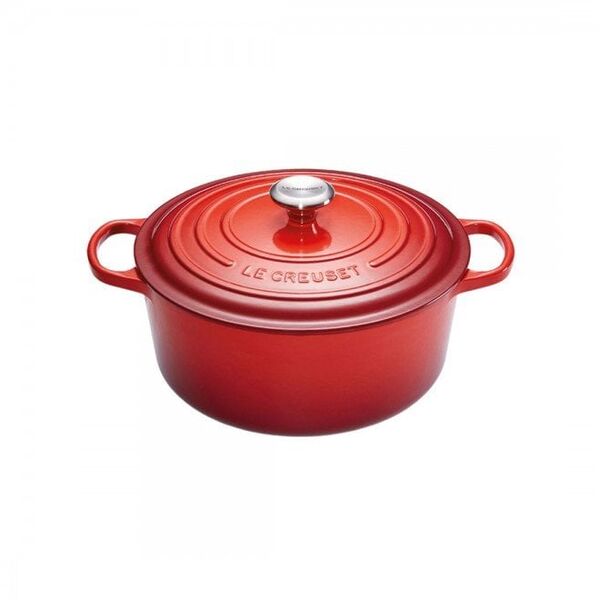 le creuset Le Creuset Signature Casserole round 24 cm Cerise