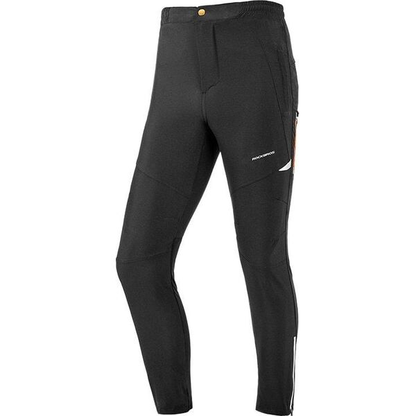 RockBros Komfortowe spodnie rowerowe oddychający materiał rozmiar 2XL czarne