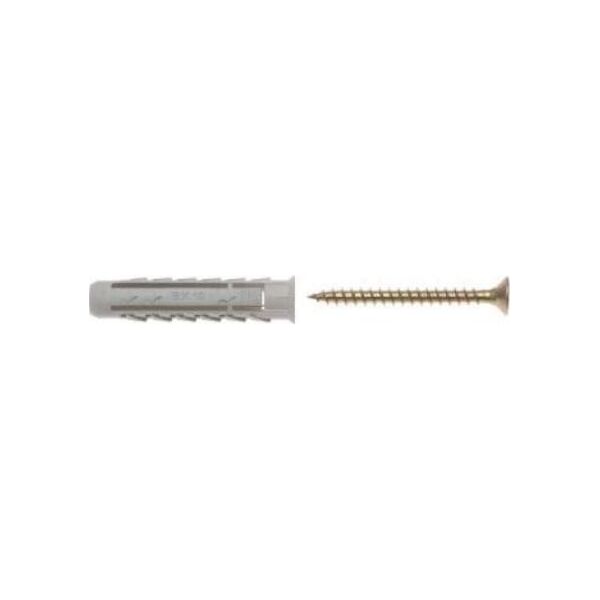 MCFIX DYBEL CZTERODZIELNY ŁEB Z NACIĘCIEM KRZYŻOWYM BXN 5/30MM (3 STO)