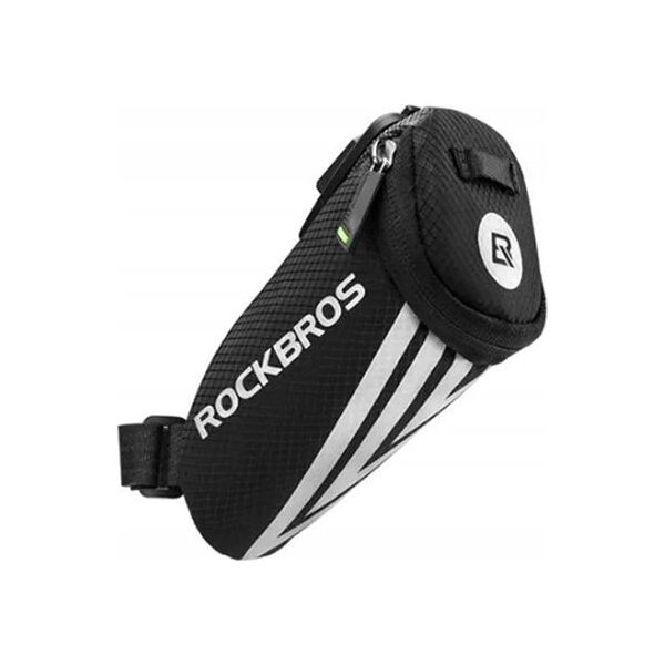 RockBros Mała torba rowerowa 0.2L na drobiazgi narzędzia pod siodełko czarna ROCKBROS