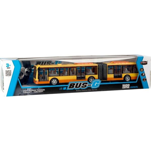 Autobus Przegubowy Miejski RC Sterowany LED Akumulator