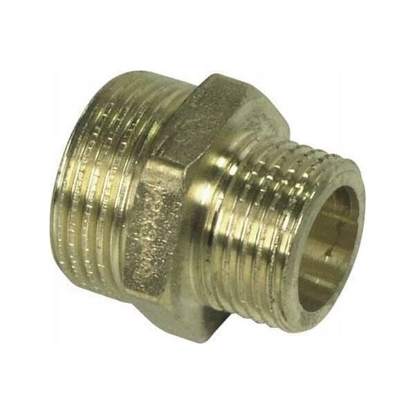 nypel 1/2" x 3/8" (DN15 x DN10) mosiężny