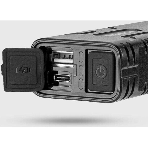 RockBros Lampka rowerowa przednia 850lm z funkcją powerbanku + kabel USB-C ROCKBROS