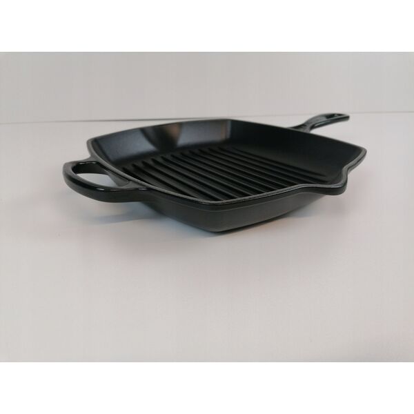 le creuset Le Creuset Signature Square Grill Pan 26cm σατέν μαύρο Schwarz (20183260000422) 14135485 24147237846