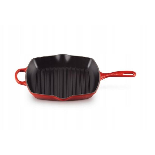 le creuset Le Creuset Signature Square Grill Pan 26cm σατέν μαύρο Schwarz (20183260000422) 14135485 24147237846