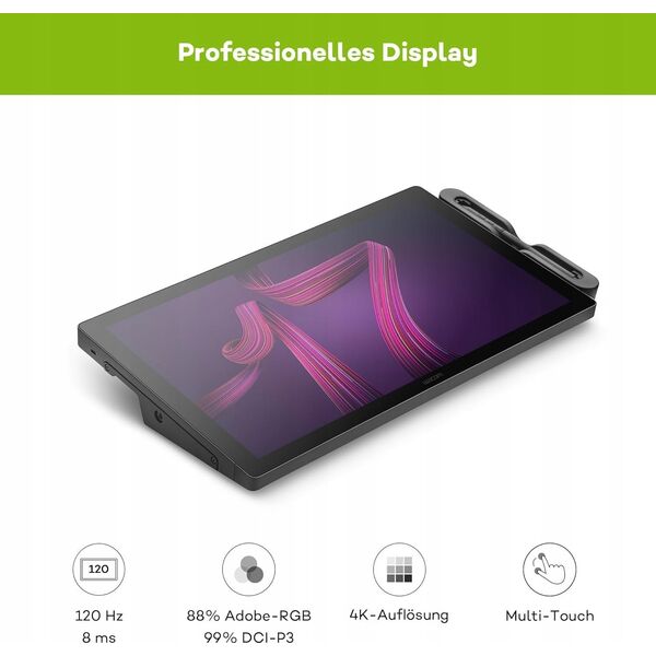 Tablet graficzny Wacom Zestaw Tablet graficzny Wacom Cintiq Pro 17 DTH172K0B ilustracja rysowanie
