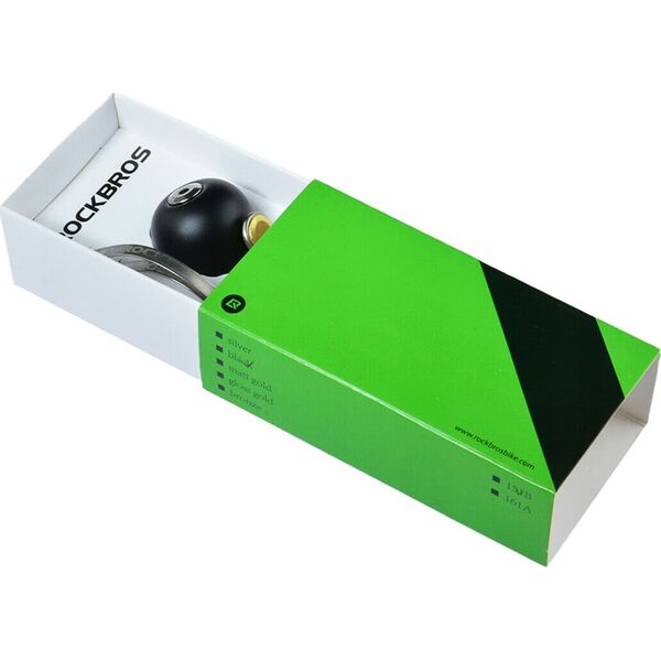 RockBros Dzwonek rowerowy retro - czarny
