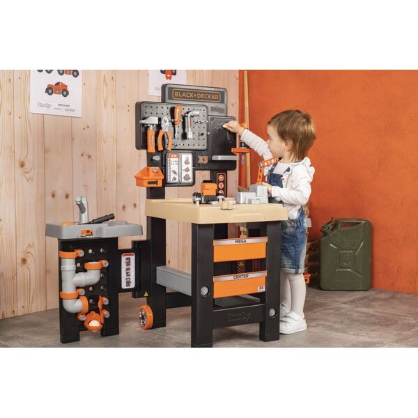 Warsztat Mega Black+Decker Online Smoby