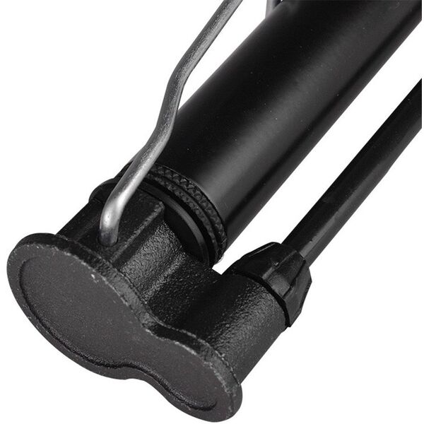 Pompka rowerowa podłogowa 120psi / 8bar końcówki do piłek materacy - czarna Pompka rowerowa podłogowa 120psi / 8bar końcówki do piłek materacy - czarna