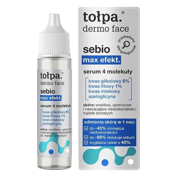 Tołpa Tołpa Dermo Face Sebio max efekt, serum 4 molekuły 20 ml