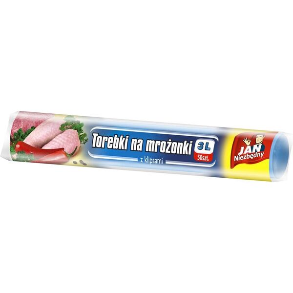 JAN Niezbędny Torebki na mrożonki 3L 50 szt (8571006528)