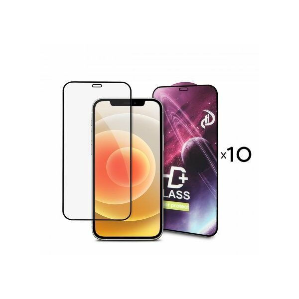 SZKŁO HARTOWANE HD+ DO APPLE IPHONE 15 PUDEŁKO 10SZT. standard