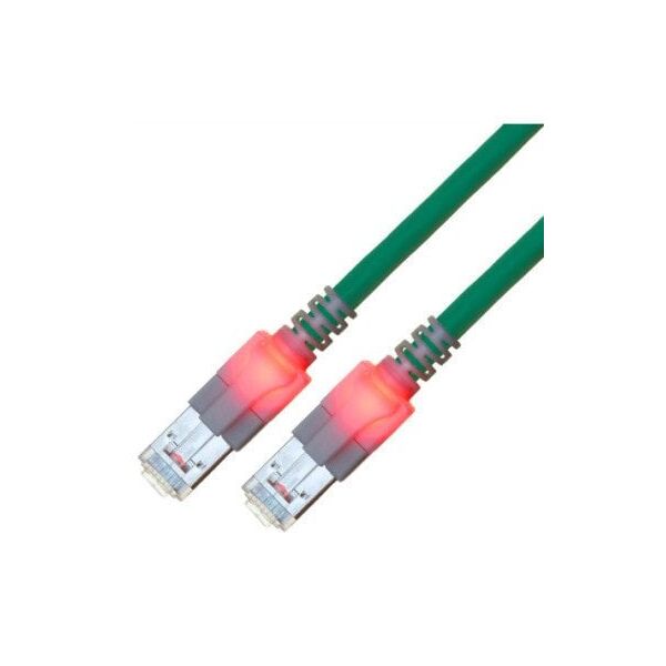 Kabel saCon S/FTP kat. 6 (klasa E), LSOH, turkusowy, 2 m