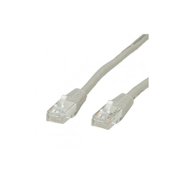 Kabel PatchCord UTP Kat.6 10.0m szary