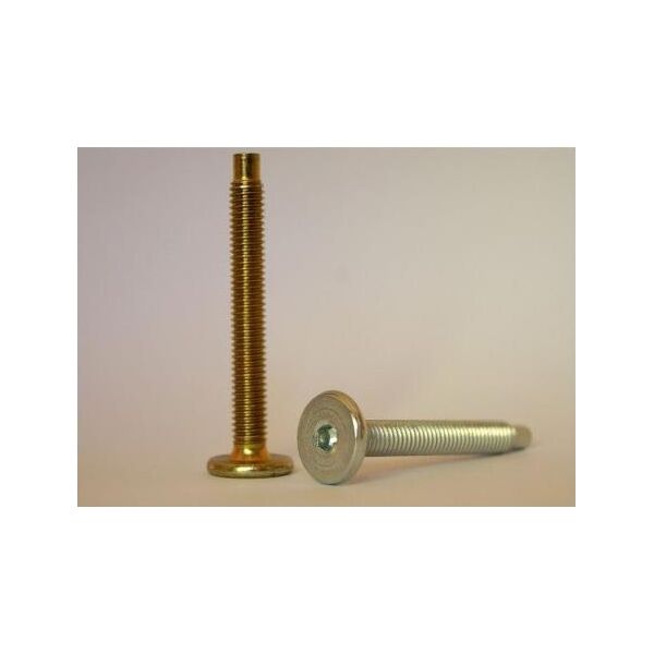 WKRĘT MEBLOWY OCYNKOWANY ŁEB PŁASKI 6*80MM [jm.KG] - 198 6*80 ZN