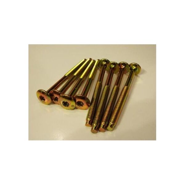 WKRĘT MEBLOWY OCYNKOWANY ŁEB PŁASKI 6*80MM [jm.KG] - 198 6*80 ZN