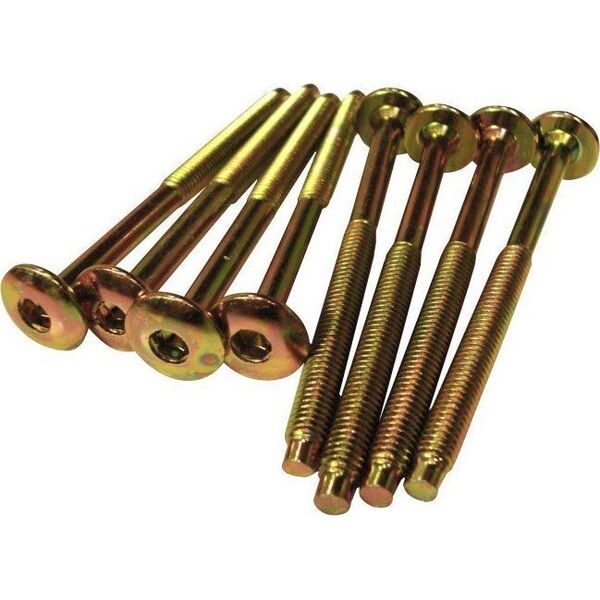 WKRĘT MEBLOWY OCYNKOWANY ŁEB PŁASKI 6*80MM [jm.KG] - 198 6*80 ZN