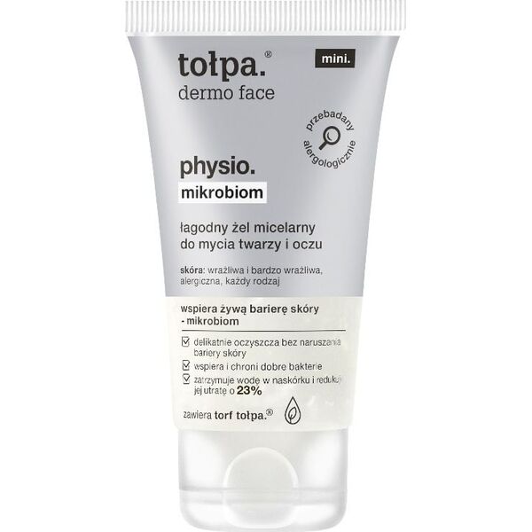 Tołpa Żel micelarny do mycia twarzy i oczu Physio Mikrobiom 75ml