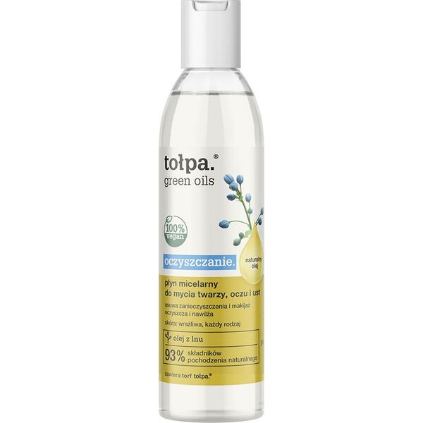 Tołpa Płyn micelarny do mycia twarzy Oczyszczanie 200ml