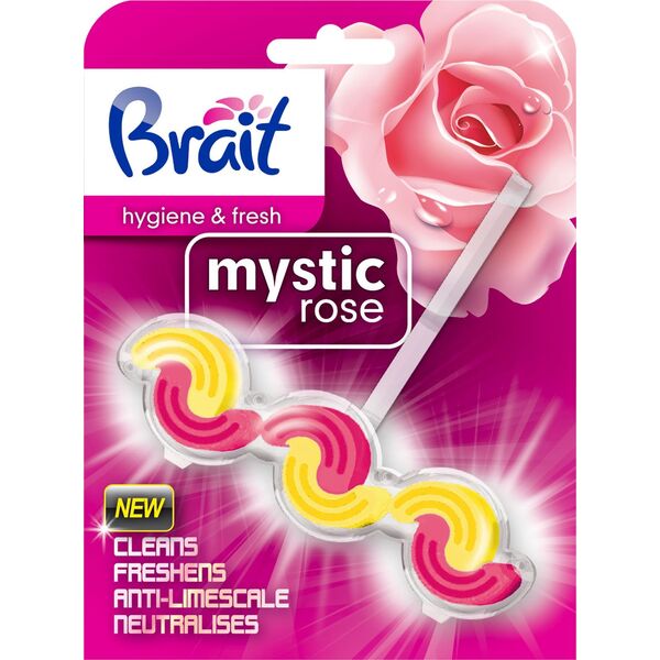 Brait Brait Kostka toaletowa 2-fazowa do WC Mystic Rose 45g
