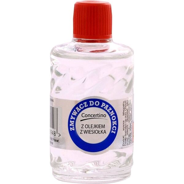 Concertino Zmywacz do paznokci z olejkiem z wiesiołka - z acetonem 50ml