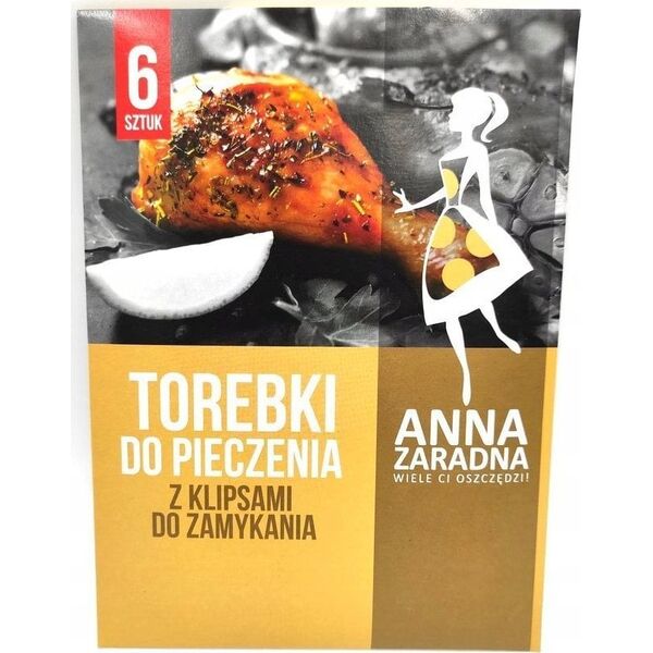 Anna Zaradna XX-STE-W4095 TOREBKI DO PIECZ.6SZT.