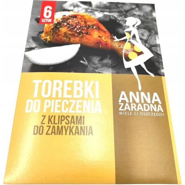 Anna Zaradna XX-STE-W4095 TOREBKI DO PIECZ.6SZT.