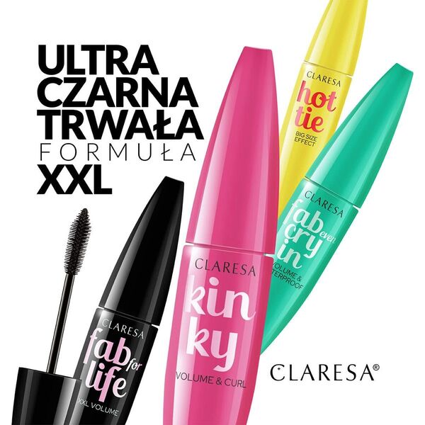 Claresa Claresa tusz do rzęs KINKY