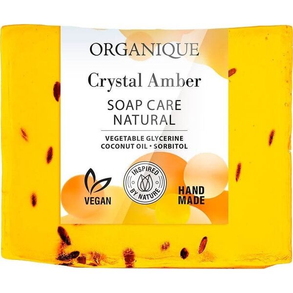 Organique ORGANIQUE Mydło naturalnie pielęgnujące Crystal Amber 100g