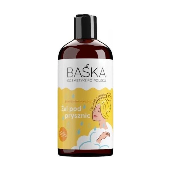 Solverx BAŚKA Kosmetyki Po Polsku Jogurtowo Mleczny Żel pod prysznic 500ml