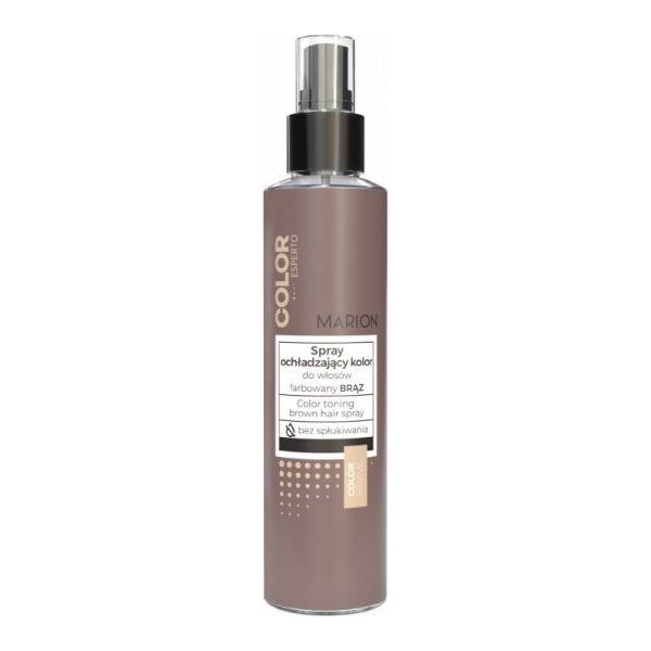 Marion Marion Color Esperto Spray do włosów ochładzający kolor - farbowany brąz 150ml