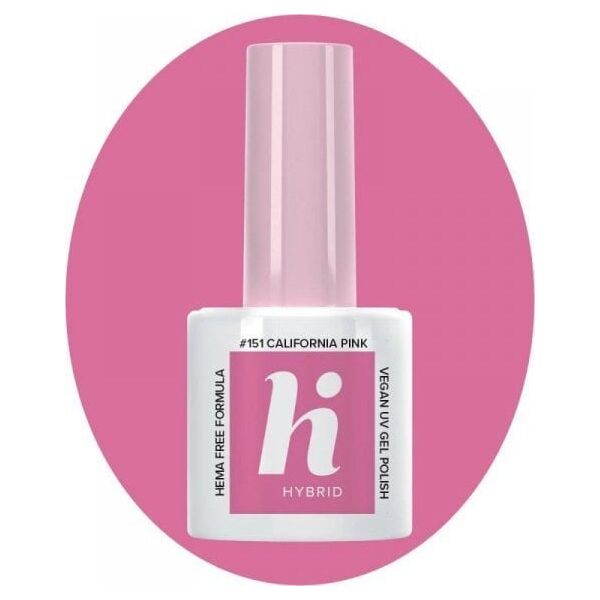 Hi Hybrid Hi Hybrid HEMA Free Lakier hybrydowy Palm Springs #151 California Pink 5ml