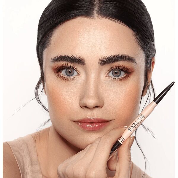 Eveline Brow & Go! pomada do brwi w kredce Dark Brown