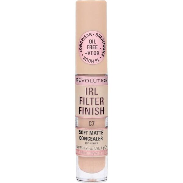 MAKE UP REVOLUTION Makeup Revolution IRL Filter Finish Korektor w płynie C7 6g