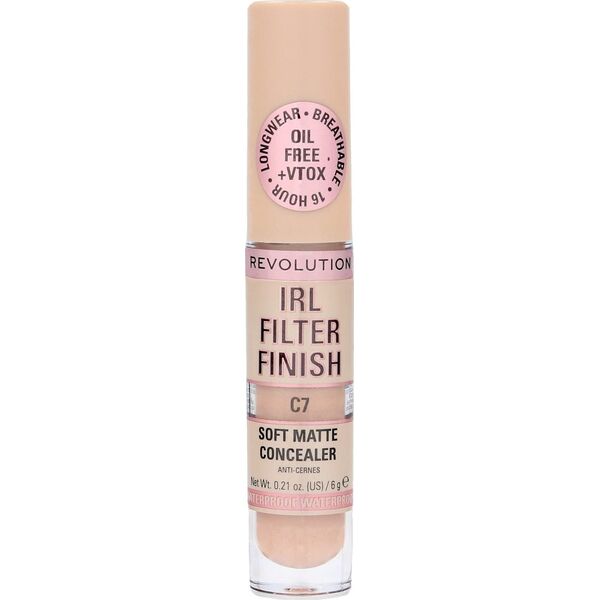 MAKE UP REVOLUTION Makeup Revolution IRL Filter Finish Korektor w płynie C7 6g