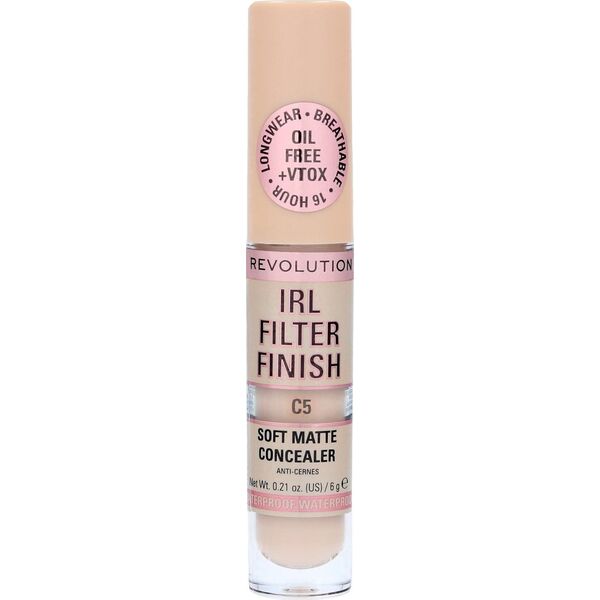MAKE UP REVOLUTION Makeup Revolution IRL Filter Finish Korektor w płynie C5 6g