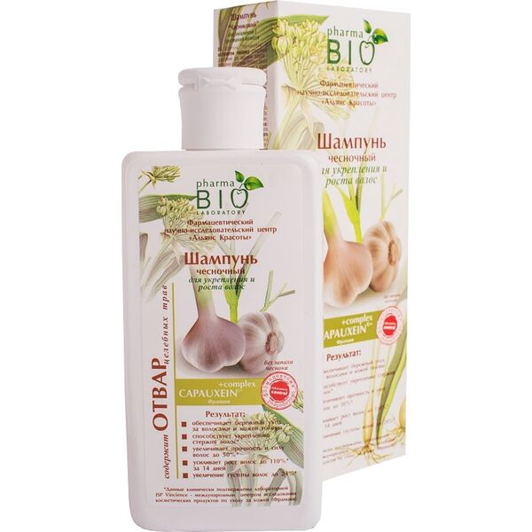 ENERGY OF VITAMINS Bio Pharma Laboratory Bio Szampon czosnkowy wzmacniający i stymulujący wzrost włosów 200ml